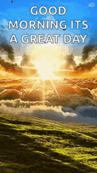 Sunny Day Good Morning Rise And Shine Greeting GIF