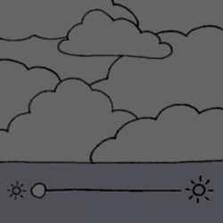 Sunny Saturday Switch Brightness GIF