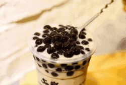 Sunny Syrup Boba Tea GIF