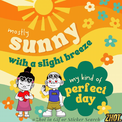 Sunny With A Slight Breeze Poster GIF