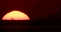 Sunrise City Silhouette