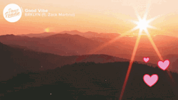 Sunrise Sending Good Vibes Artwork GIF