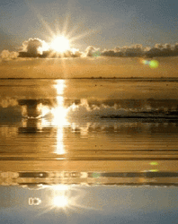 Sunrise Water Reflection