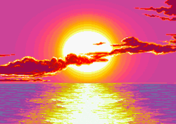 Sunset Aesthetic Animation