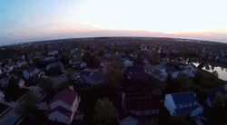 Sunset City Drone