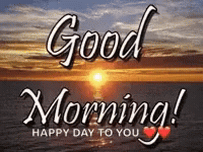 Sunset Good Morning Happy Day To You GIF