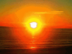 Sunset In Flashing Colors GIF