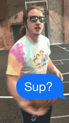 Sup Shoot Your Shot Dude GIF