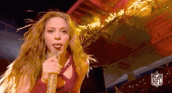 Super Bowl Half Time Performance Shakira GIF