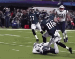 Super Bowl Shuffle Touchdown GIF