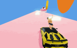 Super Car Game Jam Surfing GIF