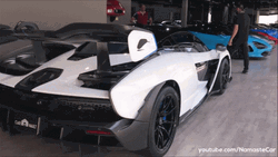 Super Car McLaren Senna P15 GIF