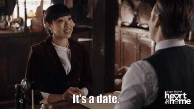 Super Channel Ad Man And Woman Talking GIF