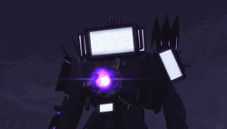 Super Charged Titan Tv Man  GIF