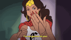 Super Chola Animation Slapping Face GIF