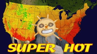 Super Hot Poster With US Map GIF
