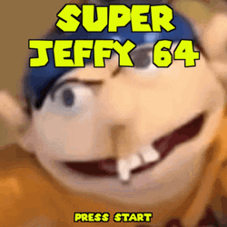 Super Jeffy Angry Face GIF