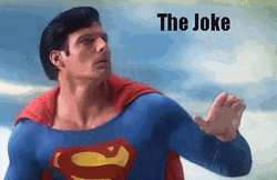 Super Man Turbulence Meme Winds GIF