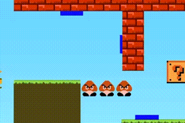 Super Mario Bros Geometry Dash  GIF