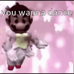 Super Mario Dancing Gracefully Meme GIF
