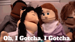 Super Mario Logan Puppets Gotcha GIF