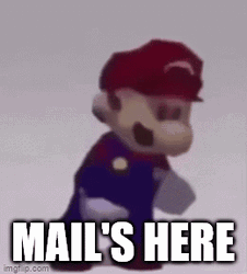 Super Mario Mail Is Here GIF