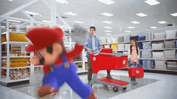 Super Mario Odyssey Kid And Man GIF