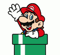 Super Mario Slipped Through Warp Pipe