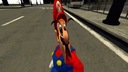 Super Mario Surprise Reaction Meme GIF