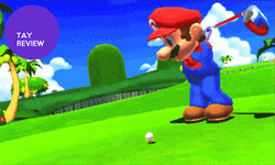 Super Mario World Golf GIF
