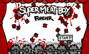Super Meat Boy Forever Cover