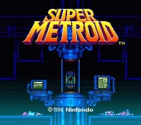 Super Metroid Nintendo Game  GIF