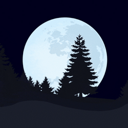 Super Moon Boy Biking In The Sky ET GIF