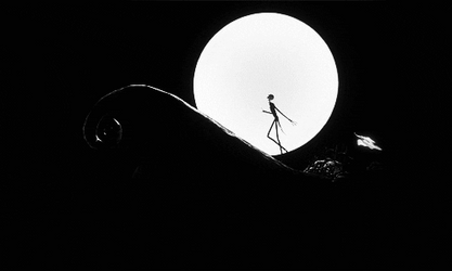 Super Moon Nightmare Before Christmas GIF