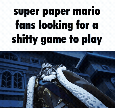 Super Paper Mario Fans Looking For Shitty Game GIF