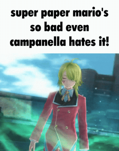 Super Paper Mario So Bad Even Campanella Hates It GIF