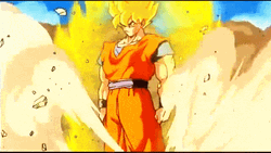Super Saiyan Baby Goku GIF
