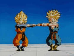Super Saiyan Fusion GIF