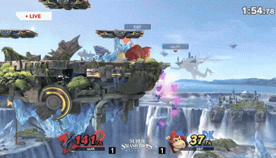 Super Smash Brothers Video Game Screenshot GIF