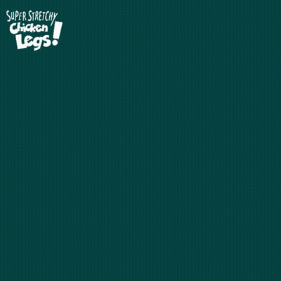 Super Stretchy Chicken Legs GIF