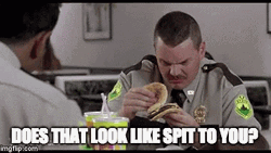 Super Troopers Does Look Like Spit GIF