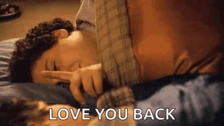 Superbad Bed Scene Love You Back GIF