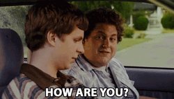 Superbad Jonah Hill Asks How Are You GIF