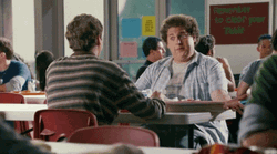 Superbad Jonah Hill In The Canteen GIF