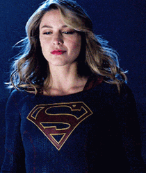 Supergirl Fierce Smirk GIF