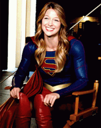 Supergirl On A Light Mood GIF