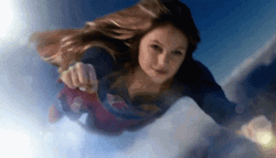 Supergirl Speed In The Air GIF