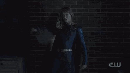 Supergirl Spiderweb GIF