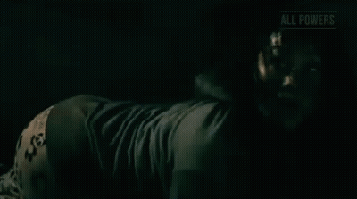 Superhero Man In Car In Dark Room GIF