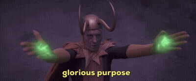 Superhero Man With Glorious Purpose GIF